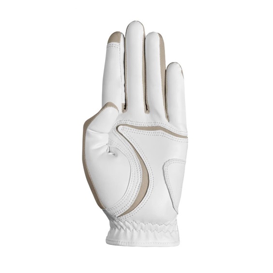 Zoom Hybrid dámská golfová rukavice, bílo/béžová
