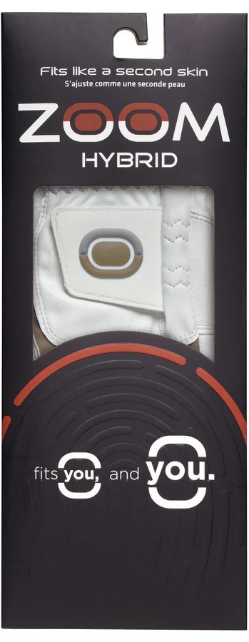 Zoom Hybrid dámská golfová rukavice, bílo/béžová