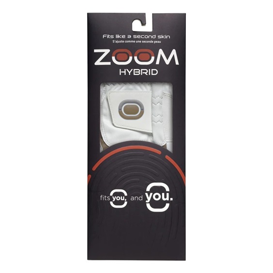 Zoom Hybrid dámská golfová rukavice, bílo/béžová