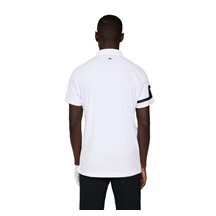 J.Lindeberg Heath Regular Fit pánské polo, bílé