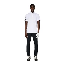 J.Lindeberg Heath Regular Fit pánské polo, bílé