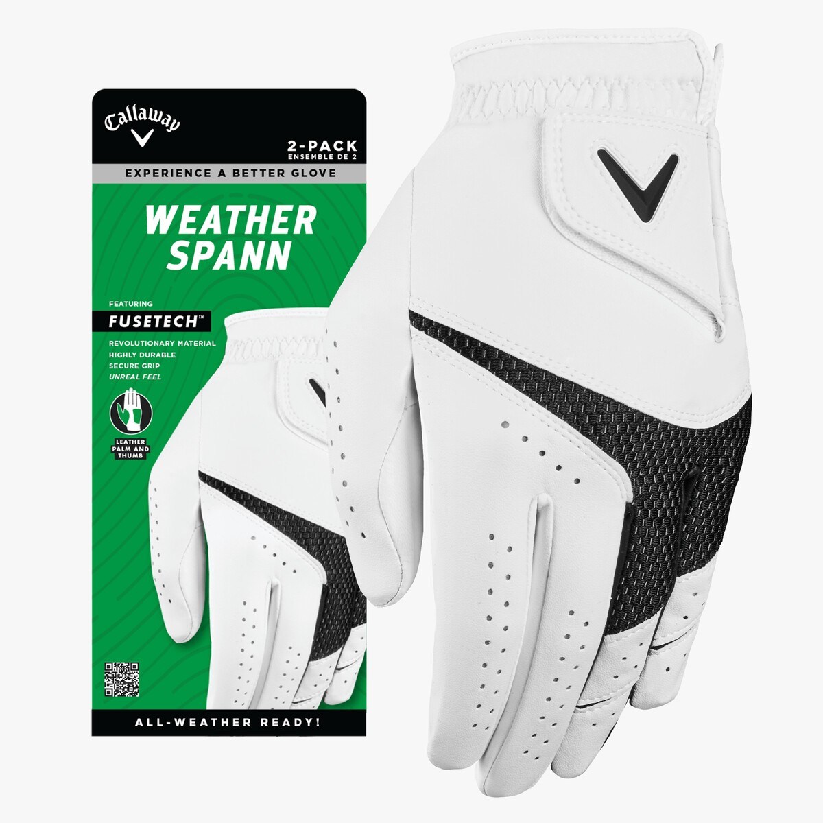 Callaway Weather Spann pánské golfové rukavice, 2ks