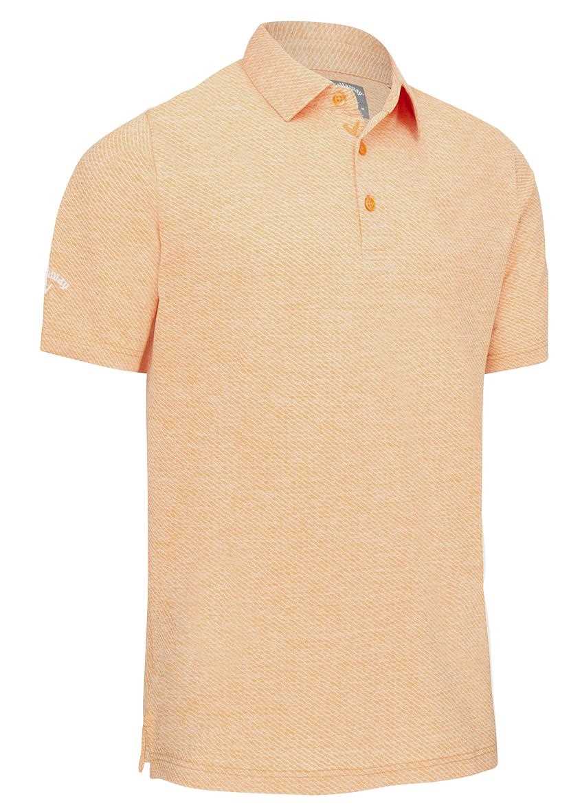 Callaway Heathered Jacquard pánské polo, bird of paradise heather