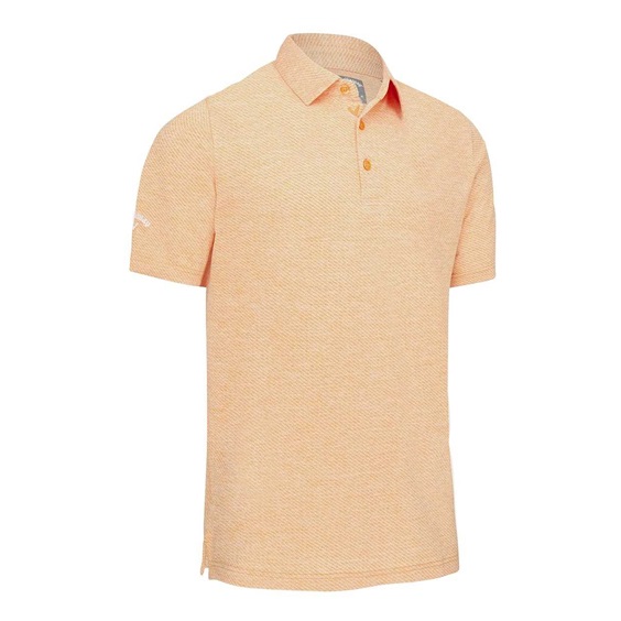 Callaway Heathered Jacquard pánské polo, bird of paradise heather