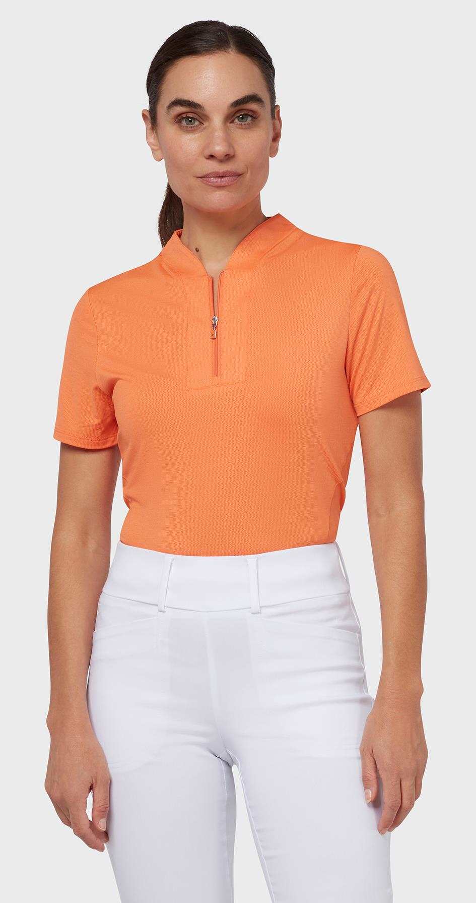 Callaway Tonal Heather dámské polo, nectarine heather