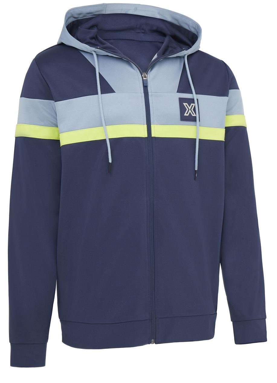 Callaway Blocked Full Zip Hoodie pánská mikinia, tmavě modrá