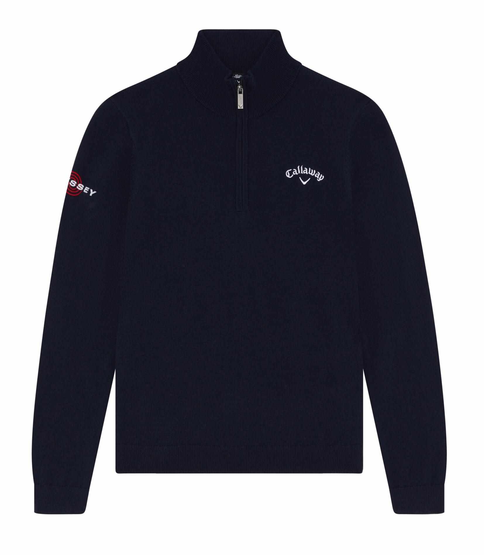 Callaway V-Neck chlapecký svetr, tmavě modrý