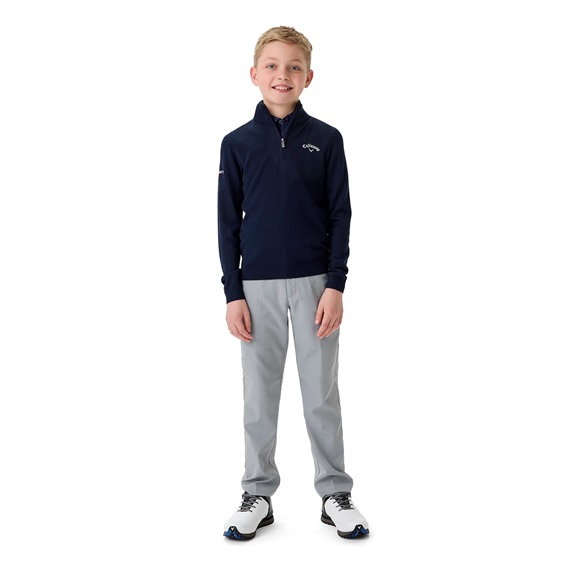 Callaway V-Neck chlapecký svetr, tmavě modrý
