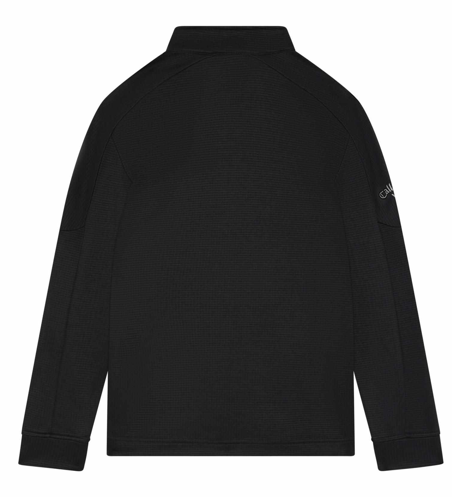 Callaway Waffle Fleece chlapecká mikina, černá