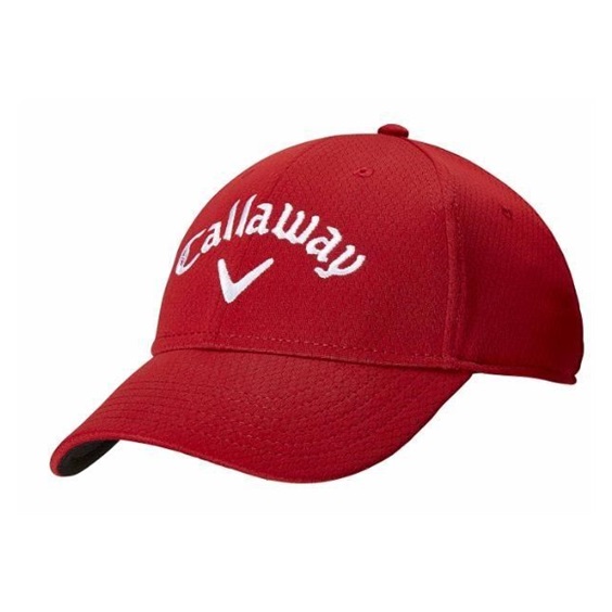 Callaway Side Crested pánská kšiltovka, červená