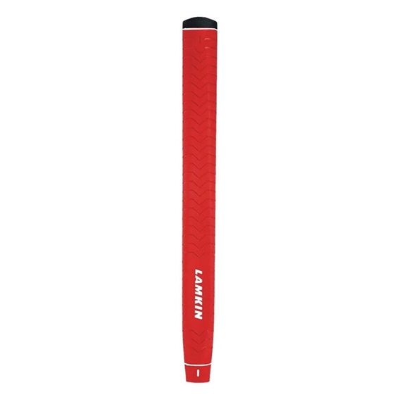 Lamkin Deep Etched Paddle putter grip, červený