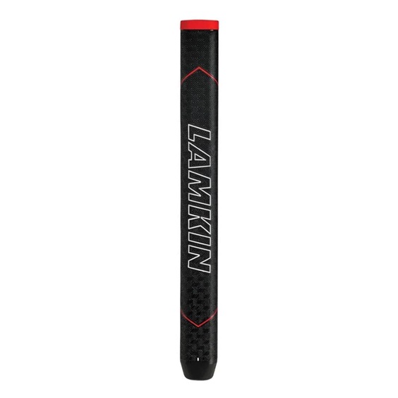 Lamkin SINKFIT Rubber Straight putter grip, STANDARD, černo/červený
