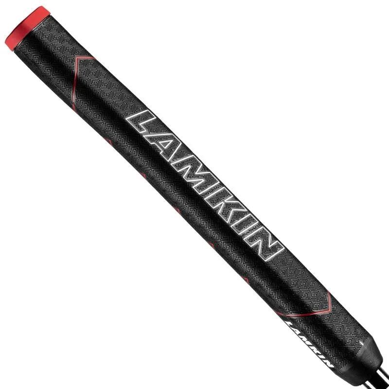 Lamkin SINKFIT Rubber Straight putter grip, STANDARD, černo/červený