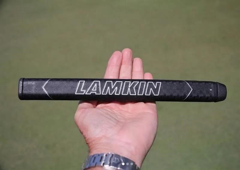 Lamkin SINKFIT Rubber Straight putter grip, STANDARD, černo/červený