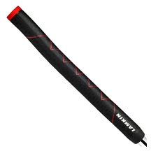 Lamkin SINKFIT Rubber Straight putter grip, STANDARD, černo/červený