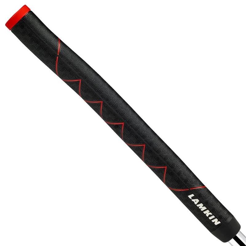 Lamkin SINKFIT Rubber Straight putter grip, STANDARD, černo/červený