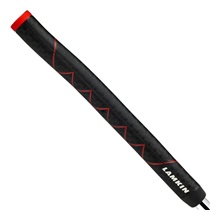 Lamkin SINKFIT Rubber Straight putter grip, STANDARD, černo/červený