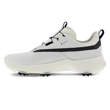 Ecco Biom G5 BOA pánské kožené Gore-Tex golfové boty, bílé