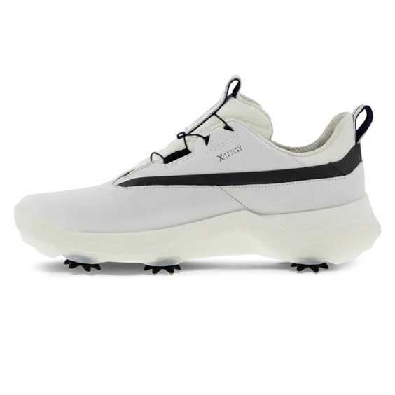 Ecco Biom G5 BOA pánské kožené Gore-Tex golfové boty, bílé