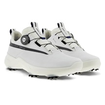 Ecco Biom G5 BOA pánské kožené Gore-Tex golfové boty, bílé