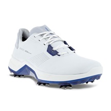 Ecco Biom G5 pánské kožené Gore-Tex golfové boty, bílé