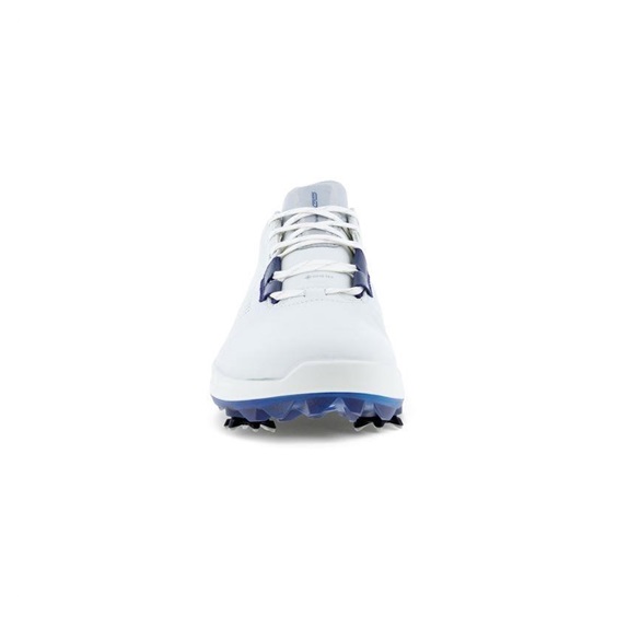Ecco Biom G5 pánské kožené Gore-Tex golfové boty, bílé