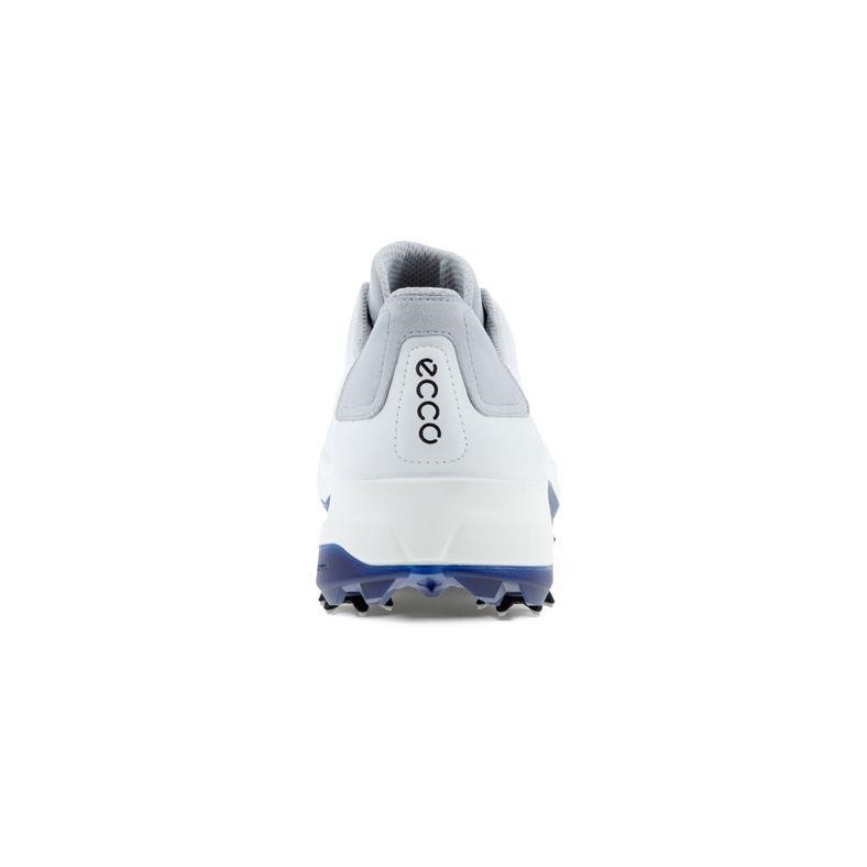 Ecco Biom G5 pánské kožené Gore-Tex golfové boty, bílé