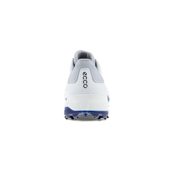 Ecco Biom G5 pánské kožené Gore-Tex golfové boty, bílé