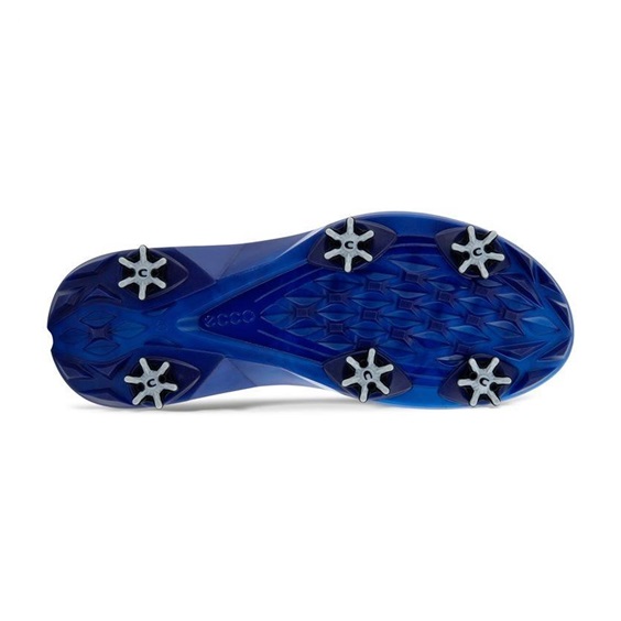 Ecco Biom G5 pánské kožené Gore-Tex golfové boty, bílé