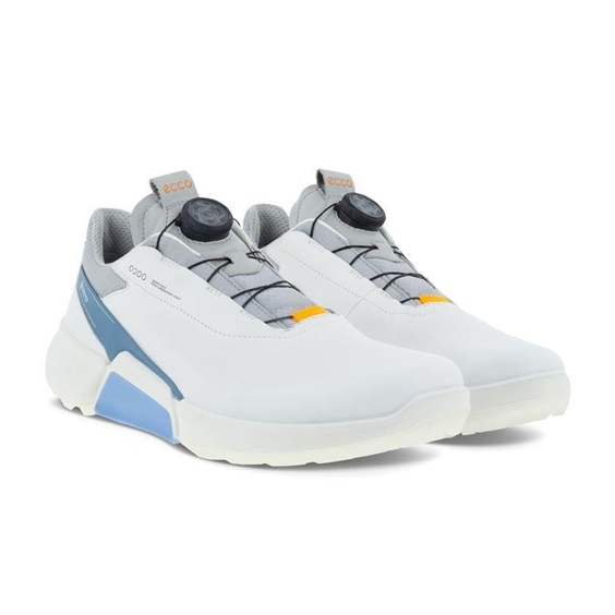 Ecco Biom H4 BOA pánské golfové boty, bílé