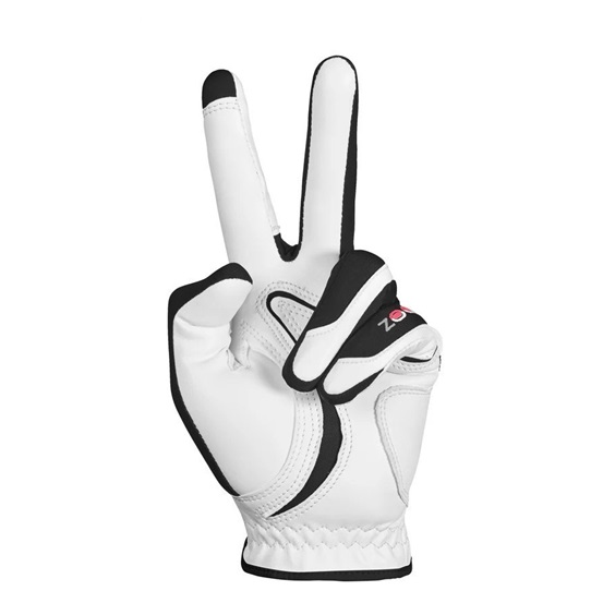 Zoom Hybrid dámská golfová rukavice, bílo/černo/červená
