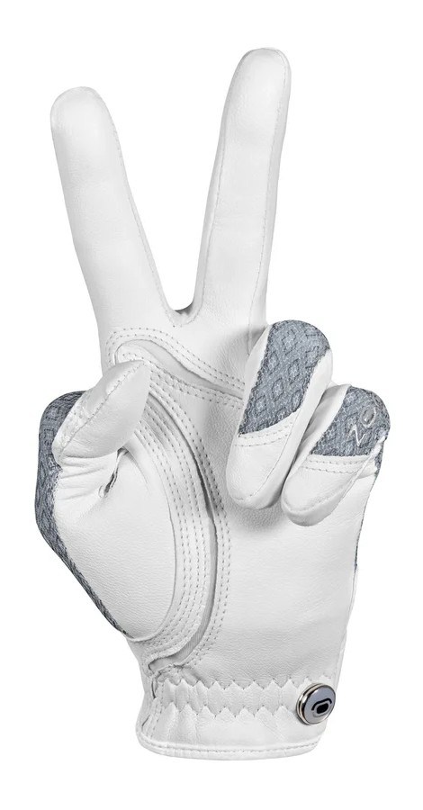 Zoom Sun Style dámská golfová rukavice, bílá/černý diamand