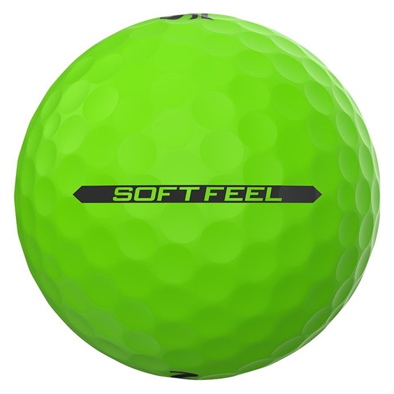 Srixon Soft Feel Brite golfové míčky, zelené