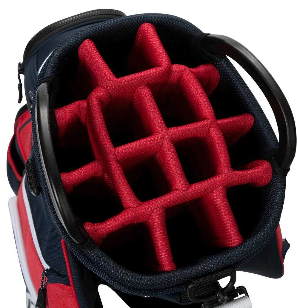 Cobra Ultralight Pro cart bag, modro/červený