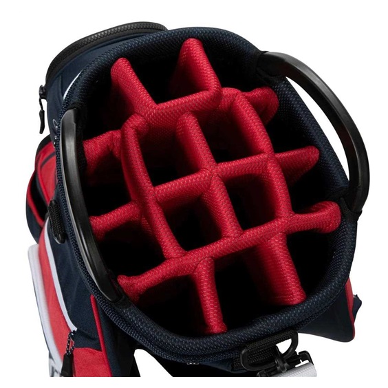 Cobra Ultralight Pro cart bag, modro/červený