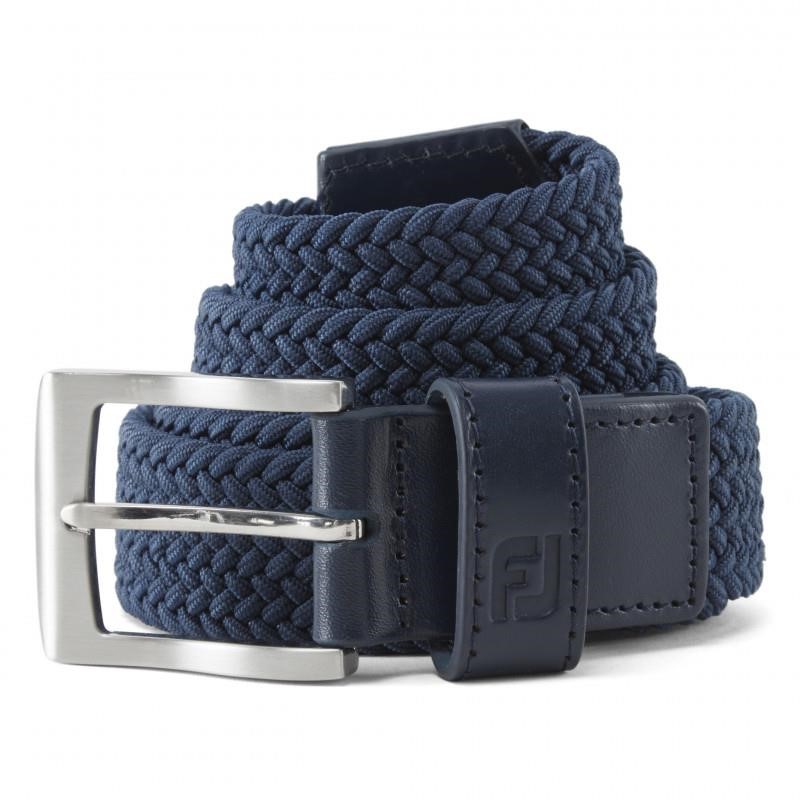 FootJoy Braided pánský opasek, tmavě modrý