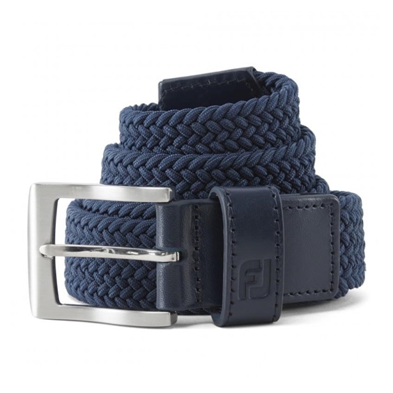 FootJoy Braided pánský opasek, tmavě modrý