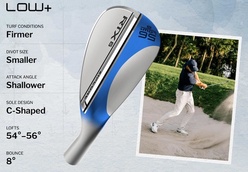 Cleveland RTX 6 ZipCore Black Satin wedge