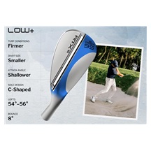 Cleveland RTX 6 ZipCore Black Satin wedge