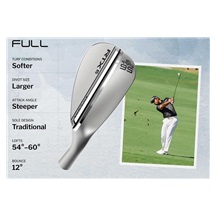 Cleveland RTX 6 ZipCore Black Satin wedge