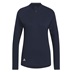 Adidas Solid Quarter Zip Long Sleeve dámská mikina, tmavě modrá