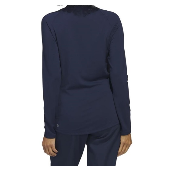 Adidas Solid Quarter Zip Long Sleeve dámská mikina, tmavě modrá