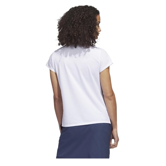 Adidas Go-To Heathered dámské polo, bílé
