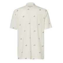 Oakley Golf Flag Pattern pánské polo, arctic white