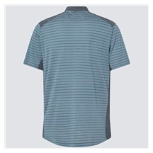 Oakley Fringe Stripe pánské polo, dark slate