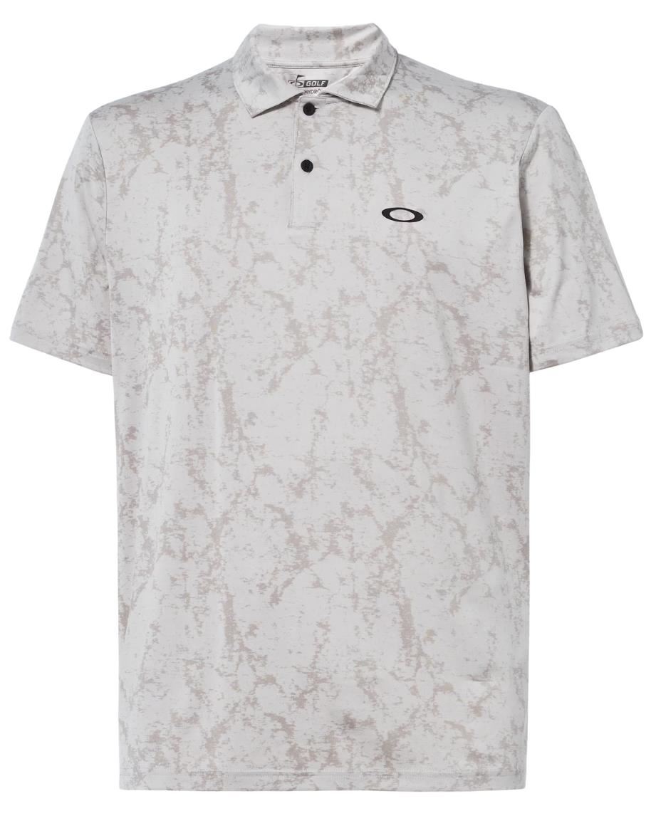 Oakley Marble Jaquard pánské polo, artic white