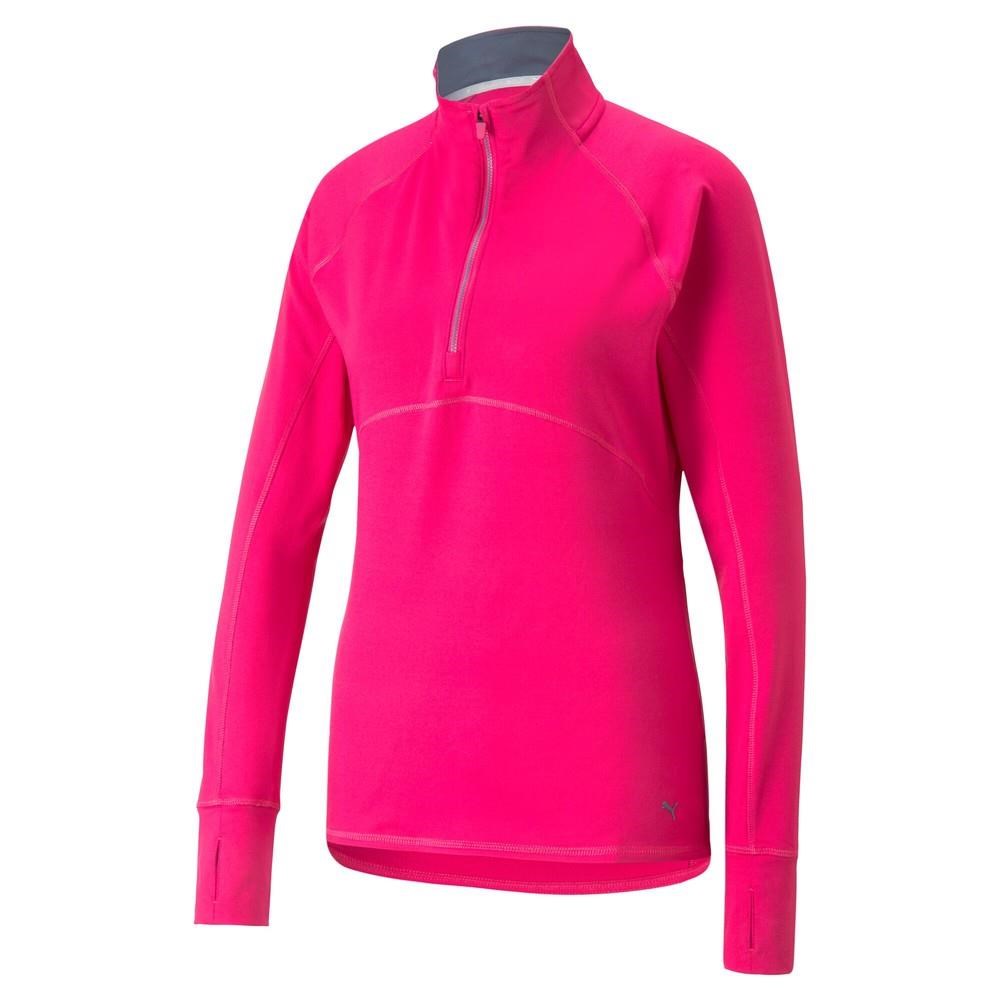 Puma Gamer 1/4 Zip dámská mikina, růžová