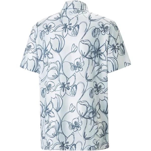 Puma Cloudspun Stems pánské polo, bílé