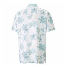 Puma Mattr Verdant pánské polo, bílo/modré