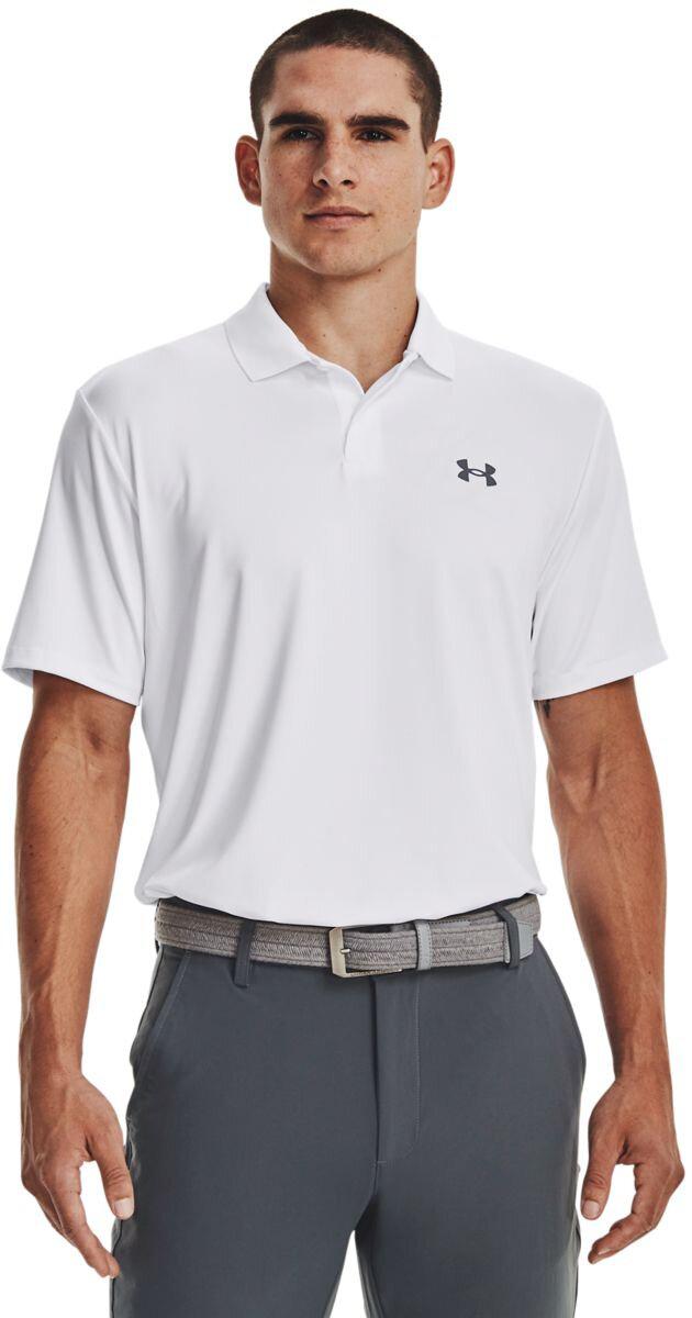 Under Armour Performance 3.0 pánské polo, bílé